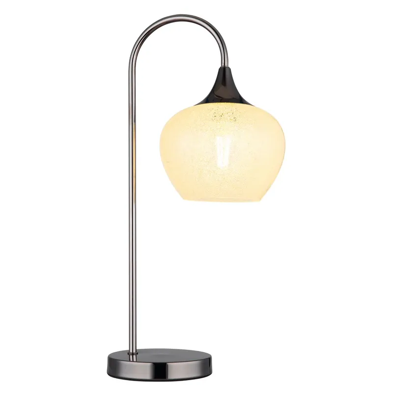 Precio De Oferta Lámpara colgante elegante en antracita con pantalla de vidrio y brillante decoración. ✓ Envío gratis desde 50 € ✓ 2 años de garantía