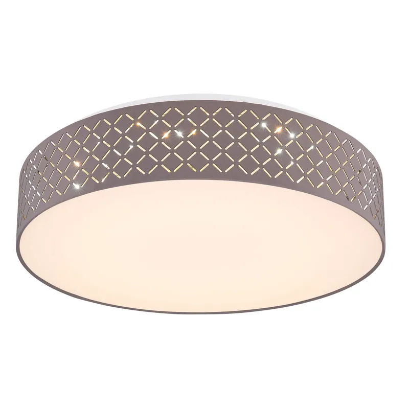 Precio Bajo Plafón retro de metal blanco Globo Cindy