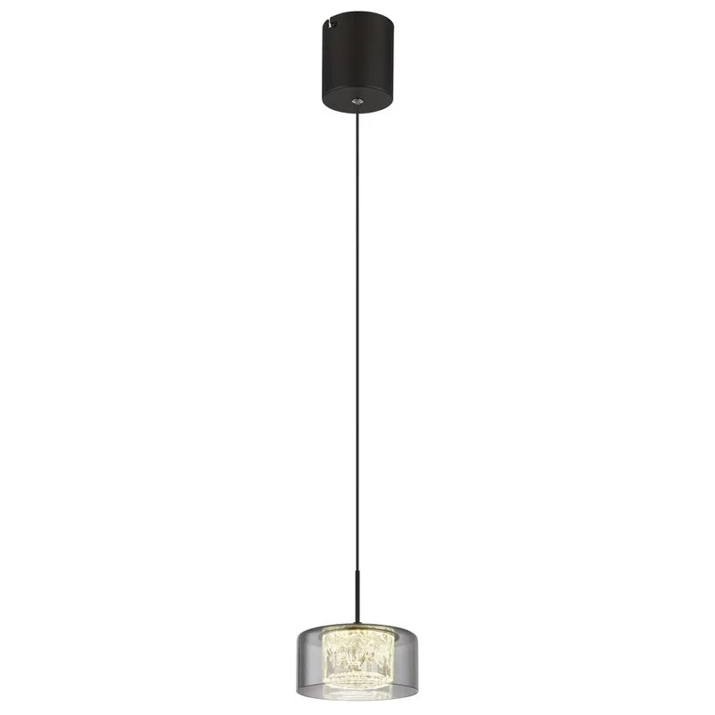 Precio De Fábrica Lámpara colgante moderna con vidrio ahumado y diseño elegante. Ideal para cualquier ambiente. ✓ Envío gratis desde 50 € ✓ 2 años de garantía