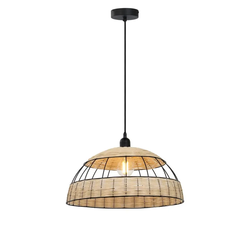 Lámpara colgante de estilo boho industrial en color negro y metal. Crea ambientes acogedores con elegancia. ✓ Envío gratis desde 50 € ✓ 2 años de garantía Original