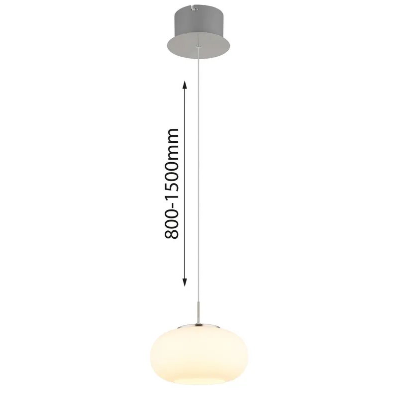 Descubre la lámpara colgante Quintara de vidrio redonda y níquel, ideal para dar un toque elegante a cualquier espacio. ✓ Envío gratis desde 50 € ✓ 2 años de garantía Última Versión