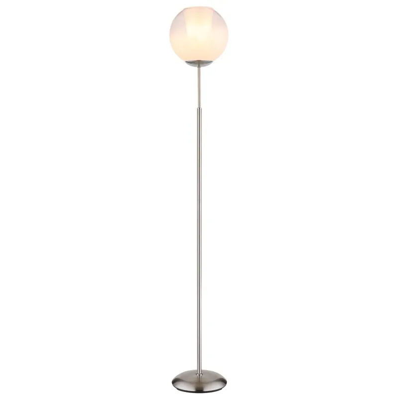 Garantía De Devolución De Dinero Lámpara de mesa Globo BARRY, con elegante acabado en acero y vidrio, ideal para cualquier espacio. ✓ Envío gratis desde 50 € ✓ 2 años de garantía