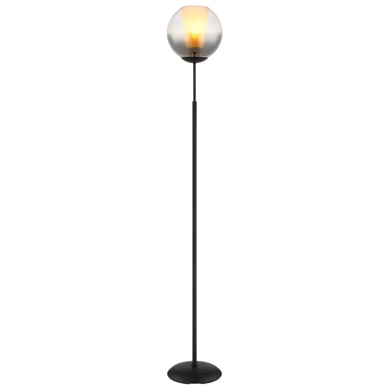 Barato Lámpara de mesa Globo BARRY en negro mate con elegante bola de vidrio. Ideal para cualquier rincón. ✓ Envío gratis desde 50 € ✓ 2 años de garantía