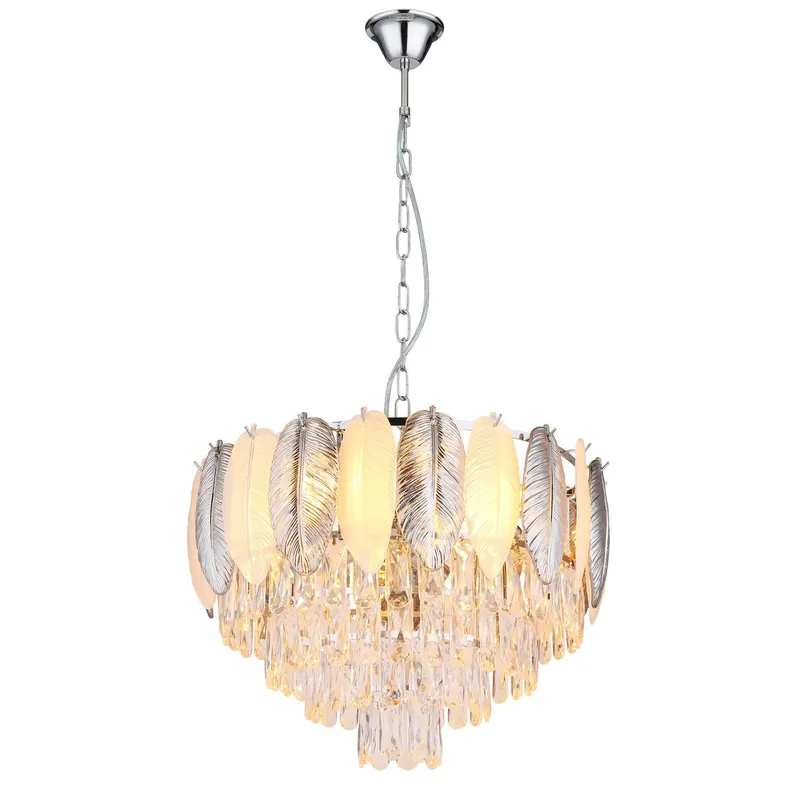 Lámpara colgante de cristal cromo con elegante decoración y un diseño sofisticado. ✓ Envío gratis desde 50 € ✓ 2 años de garantía. Última Oportunidad