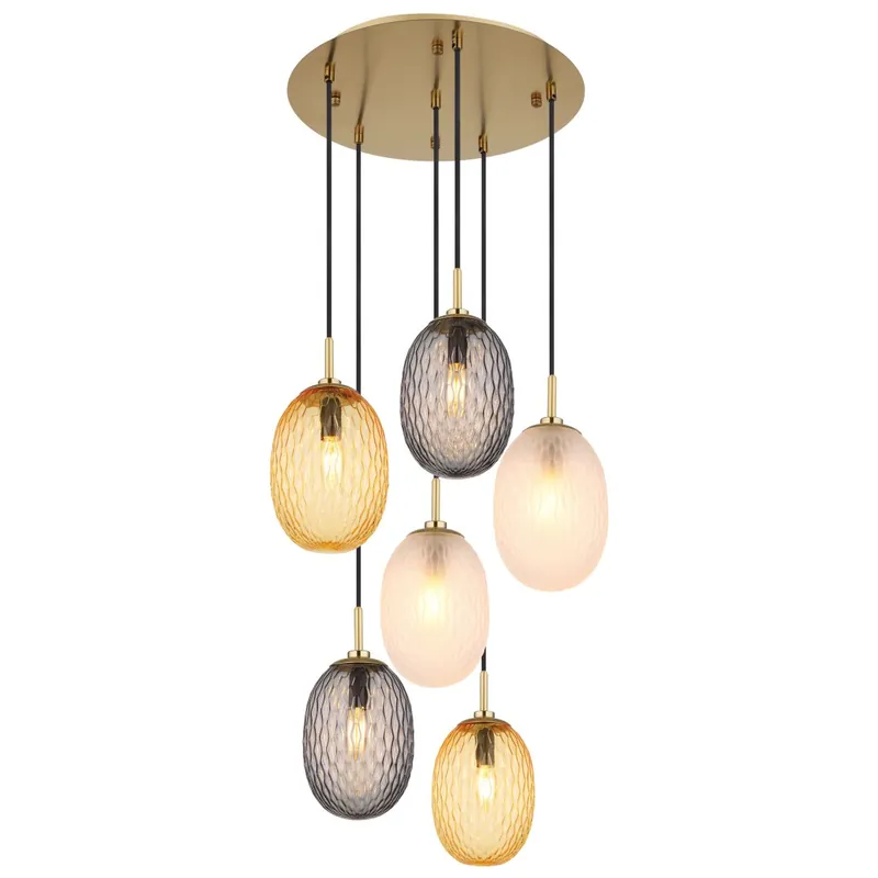Súper Precio Lámpara colgante multicolor de diseño elegante con acabados en vidrio. ✓ Envío gratis desde 50 € ✓ 2 años de garantía. ¡Ilumina tu hogar!