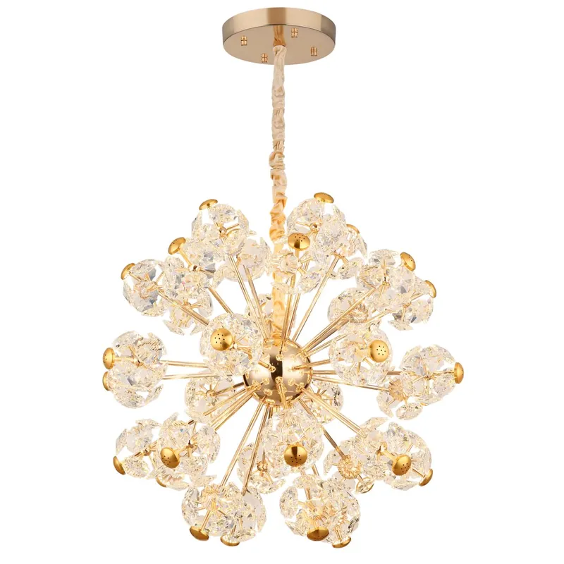 Lámpara colgante dorada con elegante diseño y potentes LEDs. Ideal para cualquier espacio. ✓ Envío gratis desde 50 € ✓ 2 años de garantía Última Oportunidad