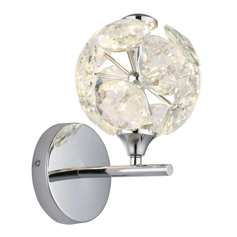 Auténtico Lámpara de pared elegante con bola de cristal Virina, ideal para darle un toque clásico a tus espacios. ✓ Envío gratis desde 50 € ✓ 2 años de garantía