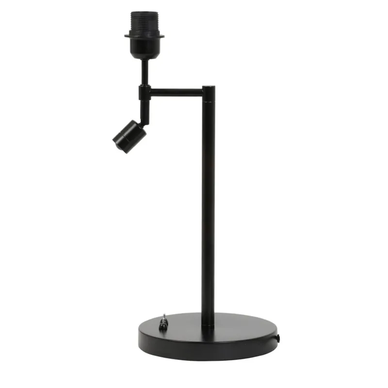 Lámpara de mesa negra de Light & Living, elegante y fabricada en metal durable. Ideal para cualquier espacio. ✓ Entrega rápida ✓ 2 años de garantía Liquidación