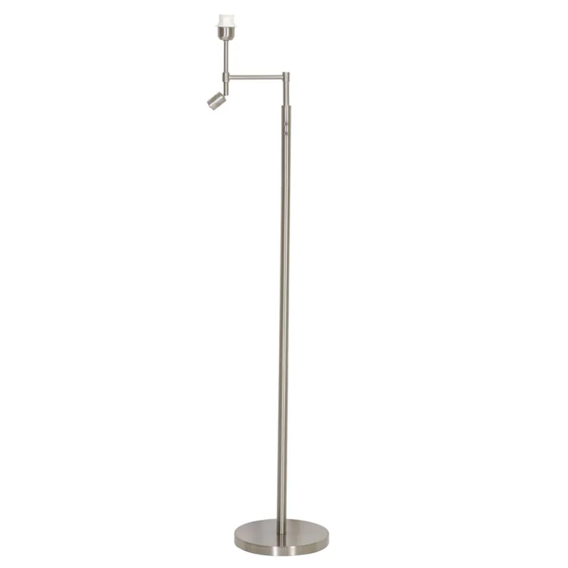 Ilumina tu hogar con la elegante lámpara de pie Montana de Light & Living. Su diseño clásico y color plateado la hacen perfecta para cualquier espacio. ✓ Envío gratis desde 50 € ✓ 2 años de garantía. Envío Inmediato