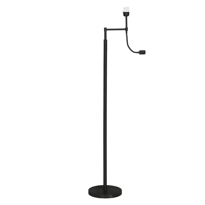 Lámpara de pie negra de metal con un estilo moderno y elegante, ideal para cualquier habitación. ✓ Envío gratis desde 50 € ✓ 2 años de garantía. Promoción Exclusiva