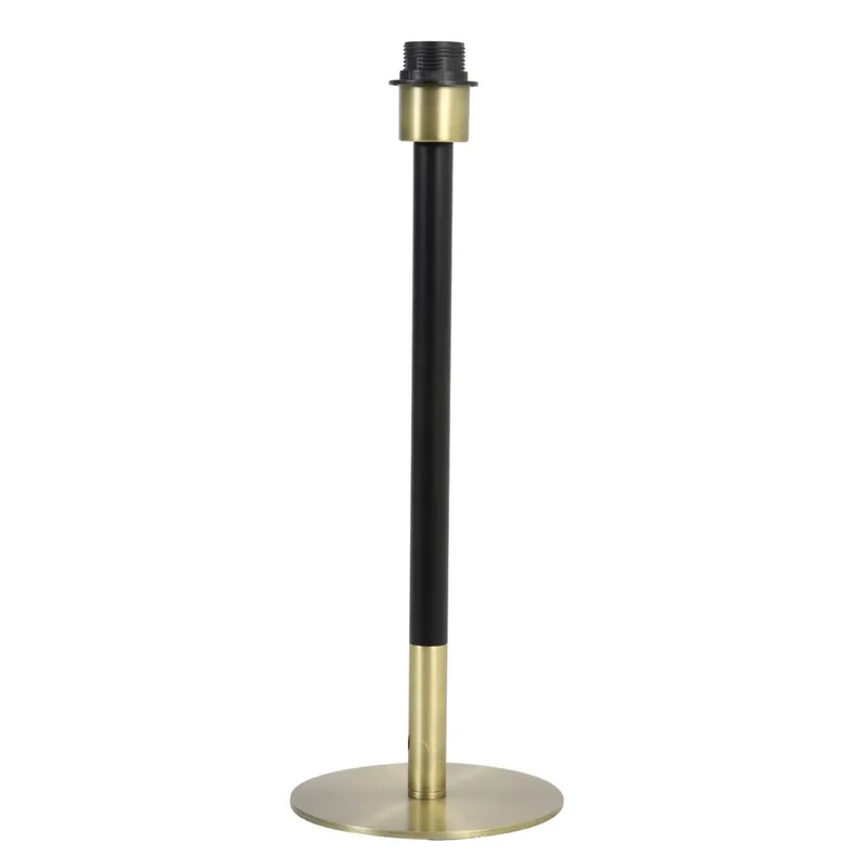 Envío Inmediato Lámpara de mesa negra con base dorada, perfecta para un estilo clásico y elegante. ✓ Envío gratis desde 50 € ✓ 2 años de garantía.
