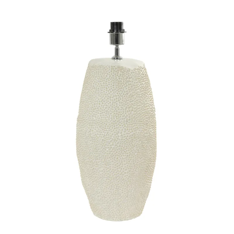 Directo De Fábrica Lámpara de mesa beige de cerámica, estilo Japandi y funcionalidad versátil. Perfecta para cualquier rincón de tu hogar. ✓ Entrega rápida ✓ 2 años de garantía