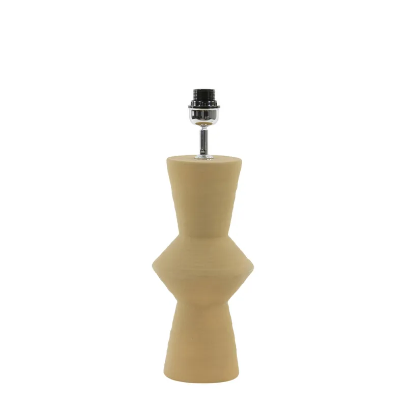 Lámpara de mesa Ayla en color natural, elegante y de cerámica, perfecta para tu hogar. ✓ Envío gratis desde 50 € ✓ 2 años de garantía. Oferta Flash