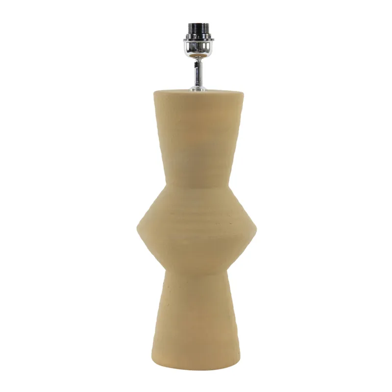 Oferta Limitada Lámpara de mesa Ayla en color natural, fabricada en cerámica de alta calidad con estilo escandinavo. ✓ Entrega rápida ✓ 2 años de garantía