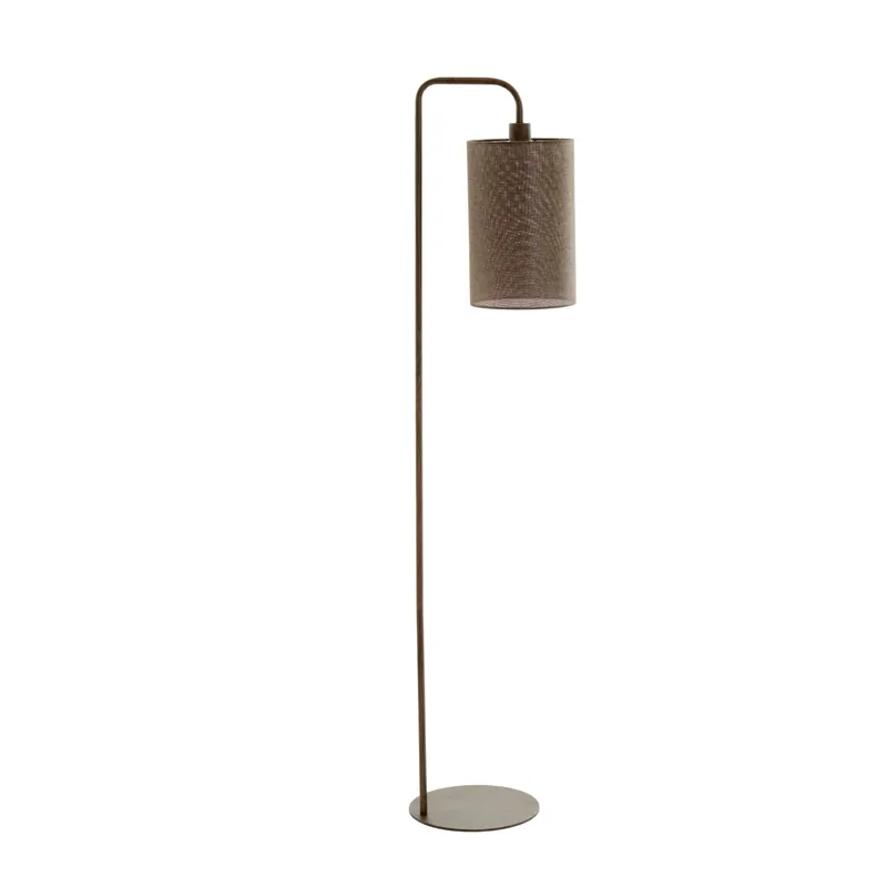 Lámpara de pie en tonos beige y marrón con diseño elegante y funcionalidad dimmable. ✓ Envío gratis desde 50 € ✓ 2 años de garantía Ocasión Especial