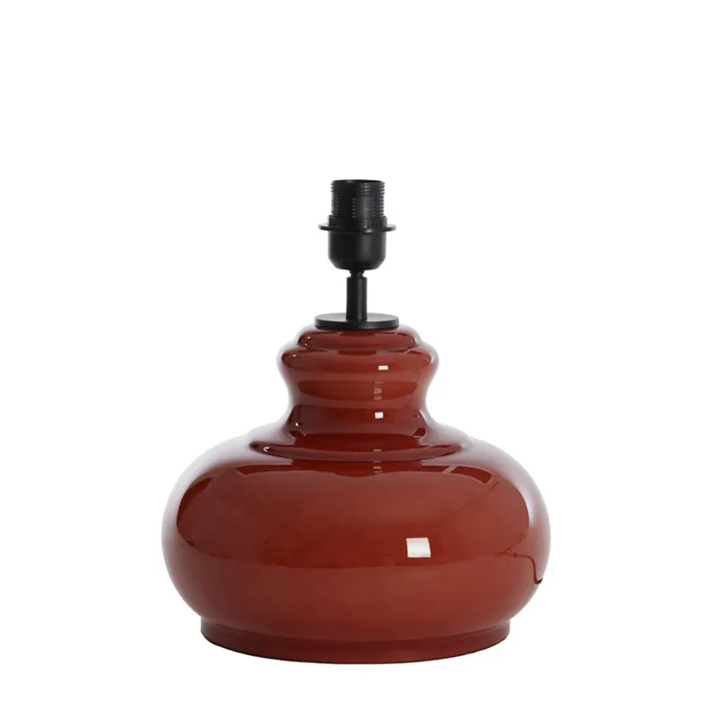 Lámpara de mesa roja con diseño vintage y fabricada en vidrio de alta calidad. Ideal para cualquier espacio. ✓ Envío gratis desde 50 € ✓ 2 años de garantía Pedido Al Por Mayor