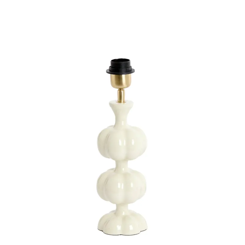 Lámpara de mesa beige con un elegante diseño retro en metal. Perfecta para cualquier rincón de tu hogar. ✓ Envío gratis desde 50 € ✓ 2 años de garantía. Novedad
