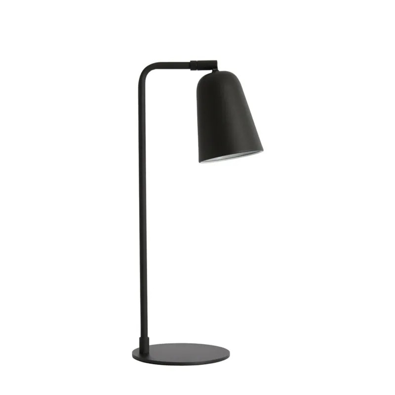 Lámpara de mesa negra con un diseño retro y fabricada en metal de alta calidad. Perfecta para cualquier espacio. ✓ 2 años de garantía ✓ Envío gratis desde 50 € Solo Por Tiempo Limitado