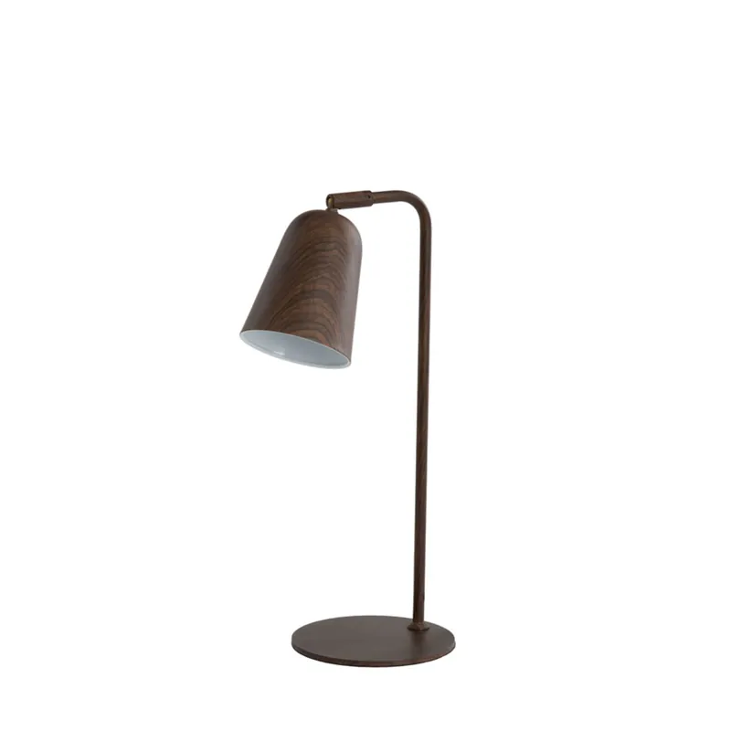 Lámpara de mesa vintage en color marrón, ideal para aportar calidez a tu hogar. ✓ Entrega rápida ✓ 2 años de garantía. ¡Ilumina tu espacio! Envío Internacional