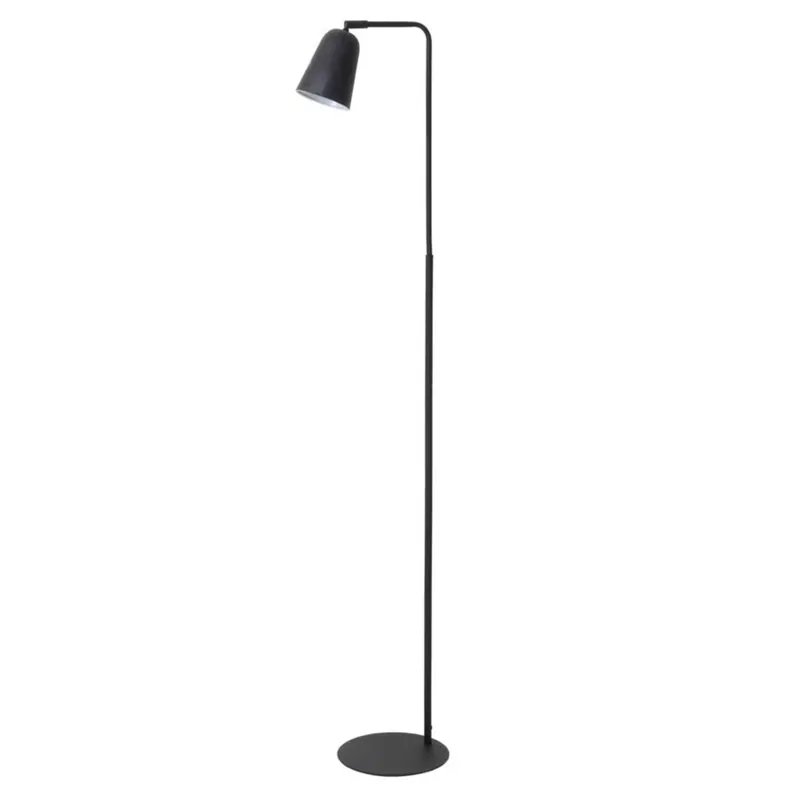 Lámpara de pie negra estilo retro de metal, ideal para iluminar cualquier espacio con elegancia. ✓ Envío gratis desde 50 € ✓ 2 años de garantía Bestseller