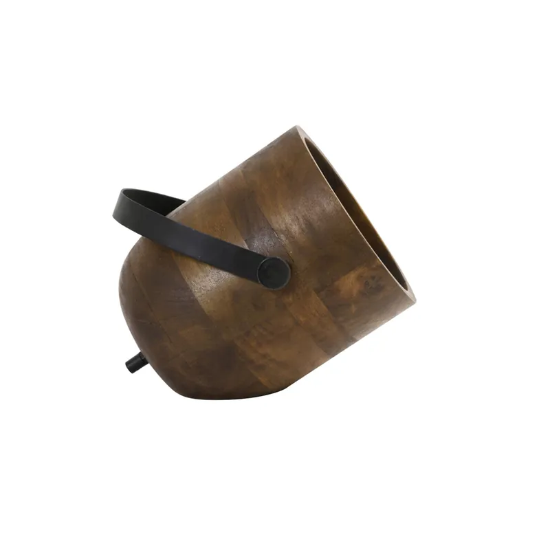 Lámpara de mesa marrón de estilo rústico, ideal para iluminar tu hogar con calidez. ✓ 2 años de garantía ✓ Envío gratis desde 50 € Gran Oferta