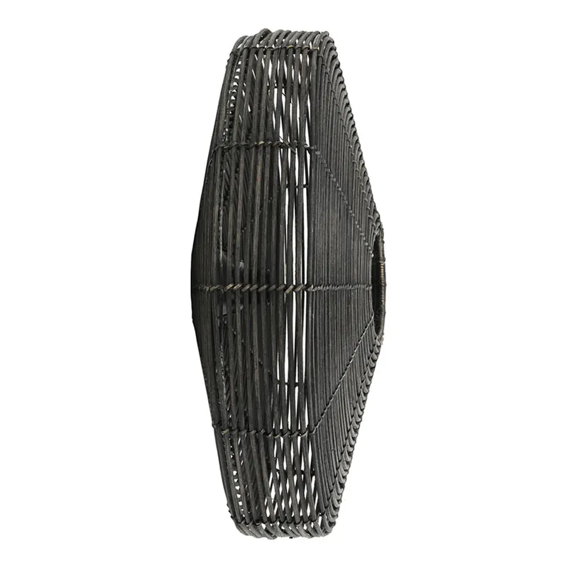 Oferta Especial Lámpara de pared rústica negra de madera Light and Living Mataka
