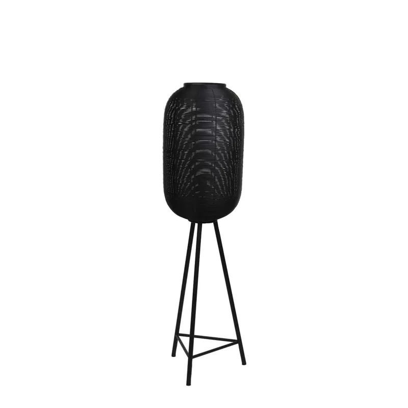 Lámpara de pie negra con un elegante diseño oriental, perfecta para iluminar tu hogar. ✓ Envío gratis desde 50 € ✓ 2 años de garantía. Ocasión Especial