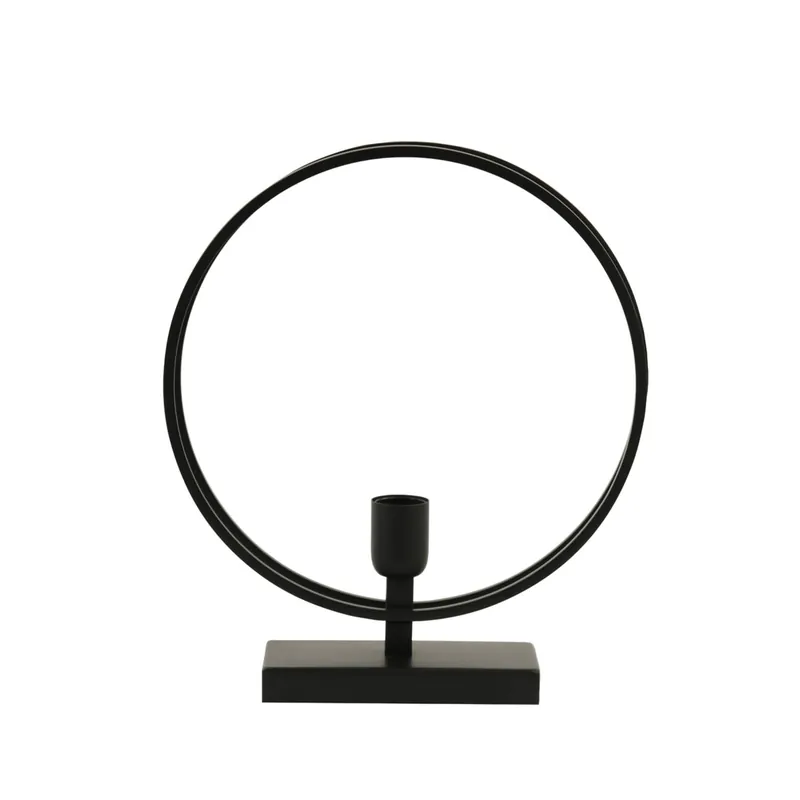 Precio De Fábrica Lámpara de mesa negra con acabado metálico y diseño moderno. Perfecta para cualquier espacio. ✓ Envío gratis desde 50 € ✓ 2 años de garantía.