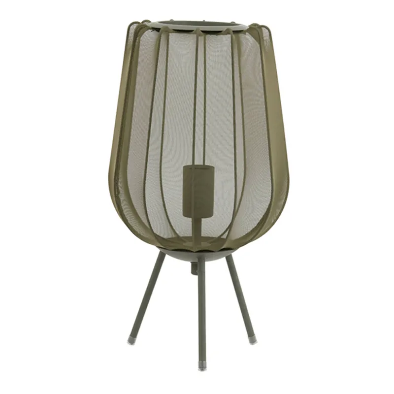 Lámpara de mesa Plumeria en color verde y diseño Japandi, perfecta para dar estilo a tu hogar. ✓ Envío gratis desde 50 € ✓ 2 años de garantía. Garantía De Devolución De Dinero