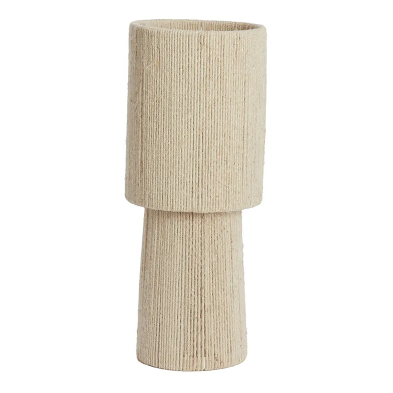 Lámpara de mesa de cuerdas beige natural Light and Living Pitino Promoción Exclusiva