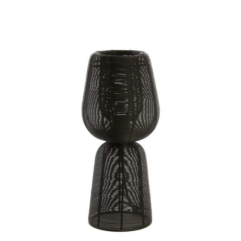 Lámpara de mesa oscura con formas redondas Light & Living Aboso Descuento