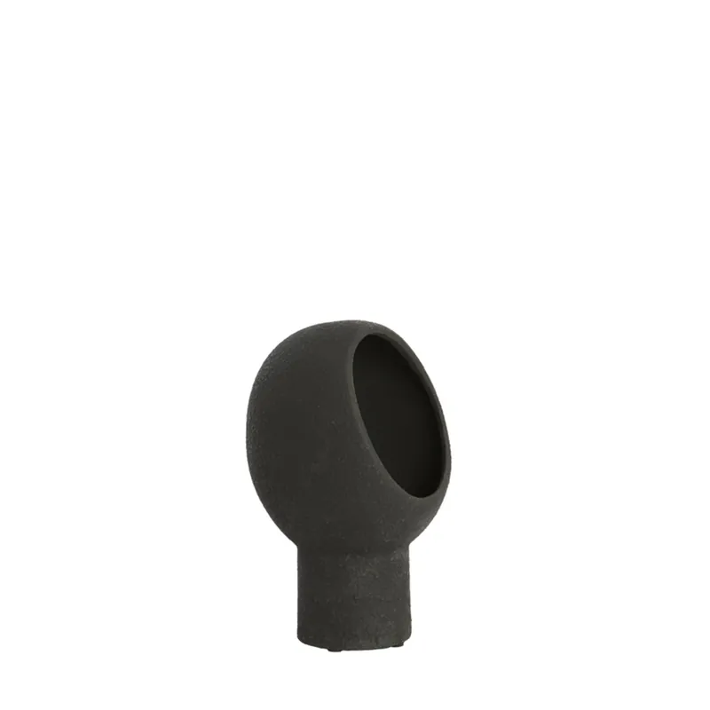 Artesanal Lámpara de mesa negra de estilo Japandi y cerámica de alta calidad, ideal para cualquier habitación. ✓ Envío gratis desde 50 € ✓ 2 años de garantía