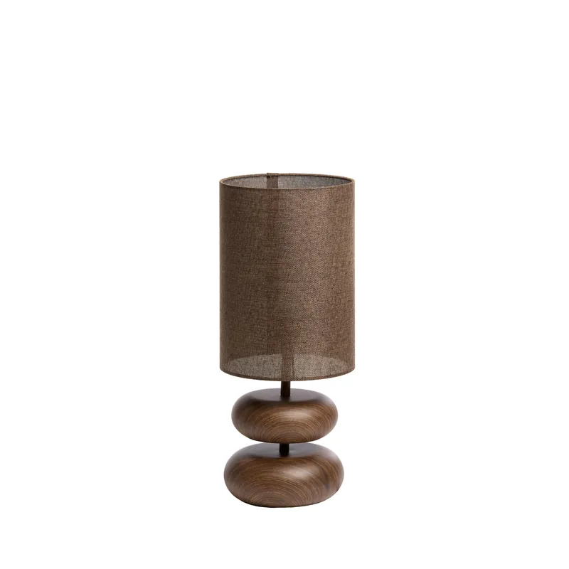 Lámpara de mesa Japandi en tonos beige y marrón, elegante y funcional. ✓ Envío gratis desde 50 € ✓ 2 años de garantía. Envío Inmediato