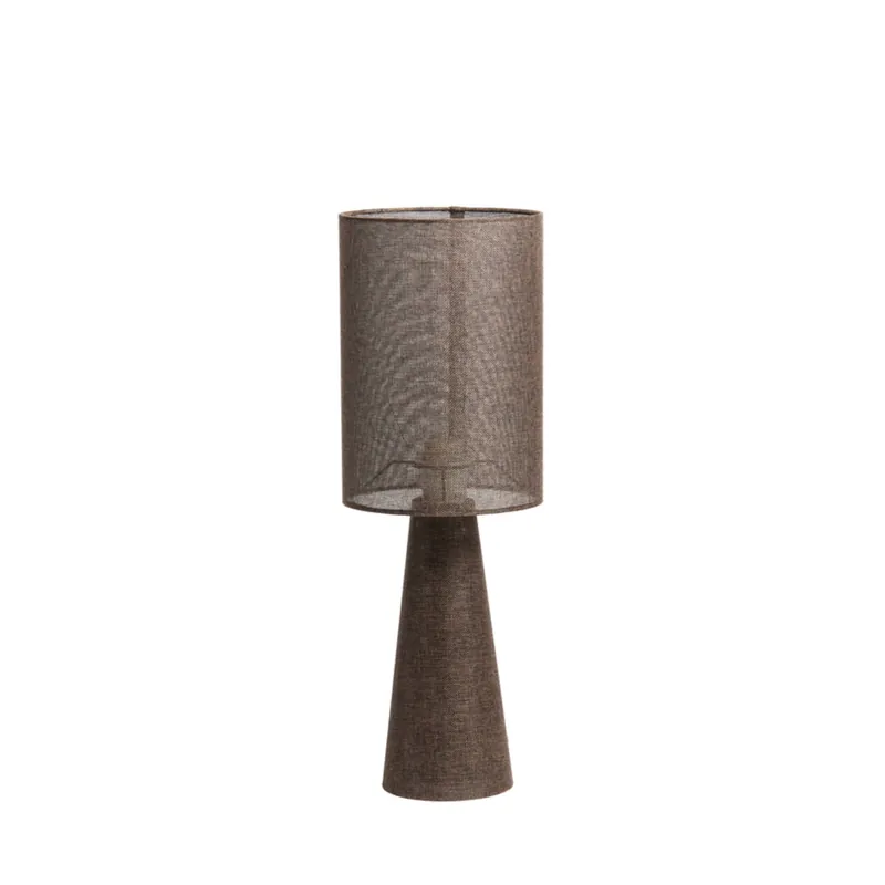 Última Oportunidad Lámpara de mesa marrón con elegante diseño Japandi y luz ajustable. Perfecta para cualquier espacio. ✓ Envío gratis desde 50 € ✓ 2 años de garantía.