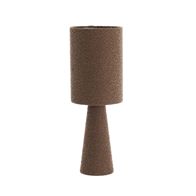Precio De Oferta Descubre la lámpara de mesa Micky en elegante color marrón y tejido textil. Perfecta para agregar estilo a tu hogar. ✓ Envío gratis desde 50 € ✓ 2 años de garantía.
