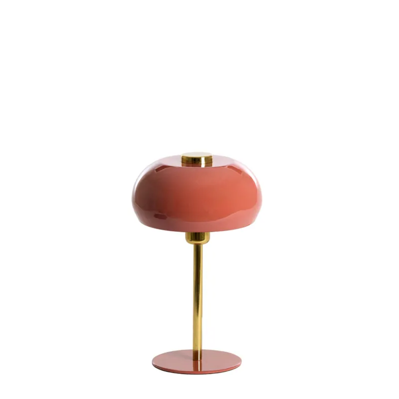 Lámpara de mesa roja con estilo vintage y fabricada en metal de alta calidad. ✓ Envío gratis desde 50 € ✓ 2 años de garantía. Oferta Especial