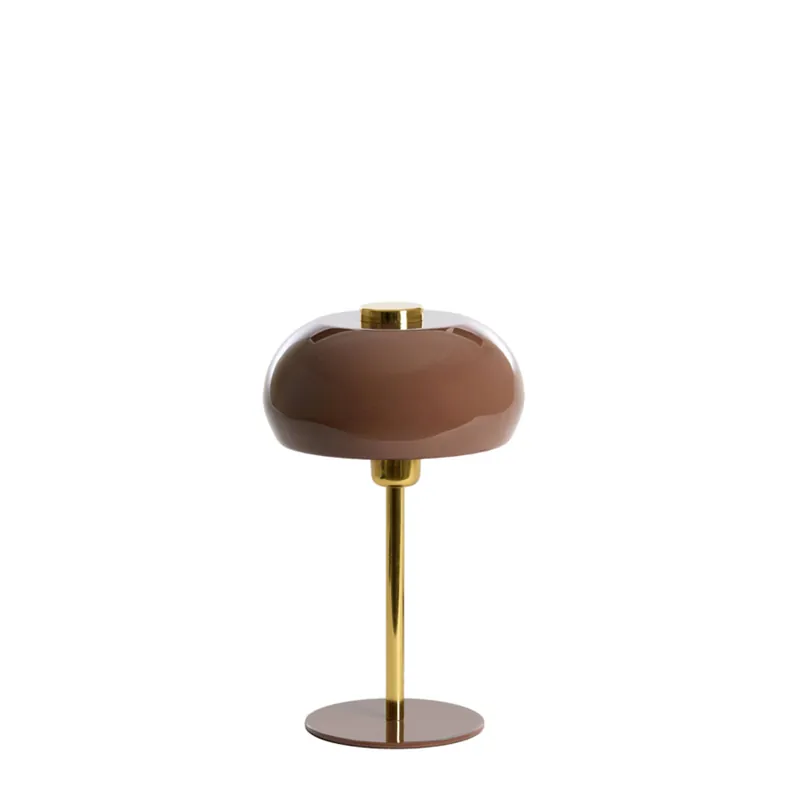 Exclusivo Lámpara de mesa marrón de estilo vintage y fabricada en metal, ideal para cualquier rincón de tu hogar. ✓ Envío gratis desde 50 € ✓ 2 años de garantía