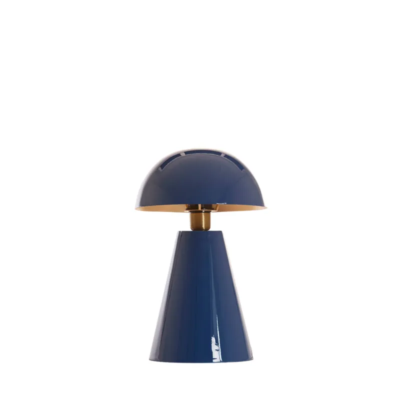 Promoción Lámpara de mesa azul de estilo retro, perfecta para dar un toque único a tu hogar. ✓ Envío gratis desde 50 € ✓ 2 años de garantía.