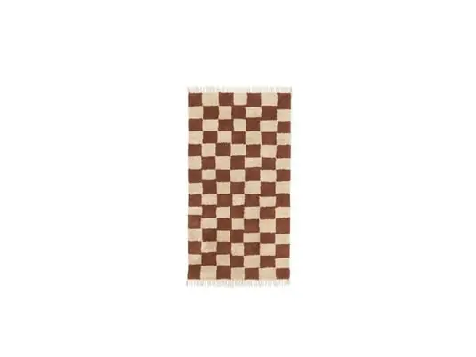Mara Washable Alfombra Óxido/Warm color Arena - Ferm Living Oferta Limitada
