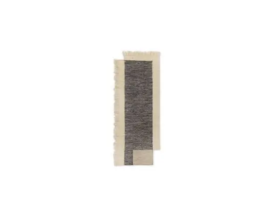 Entrega Rápida Counter Runner 80 x 200 Charcoal/Off-White - Ferm Living