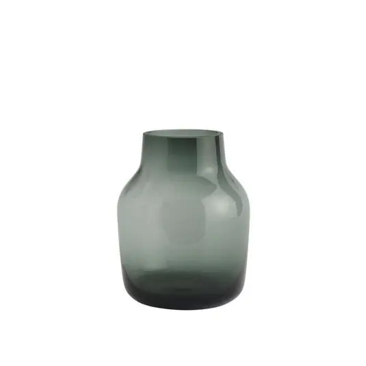 Silent Vase Ø15 Dark Green - Muuto Mejor Calidad