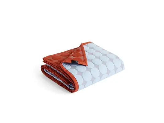 Oferta Flash Mega Dot (Organic) Colcha 195x245 Light Blue - Hay