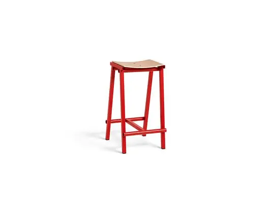 Última Versión Taburete 8 Bar Stool Low Signal Red - Hay
