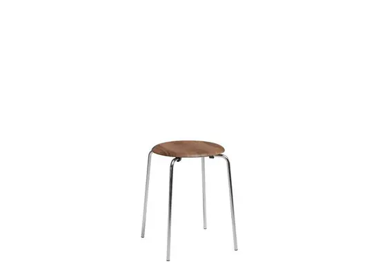 Dot™ Stool Walnut Veneer - Fritz Hansen Precio De Fábrica