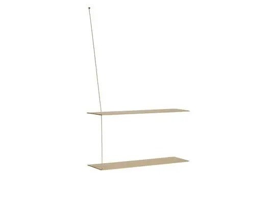 Stedge Estante L80 Anniversary White Oak/Brass - Woud Premium