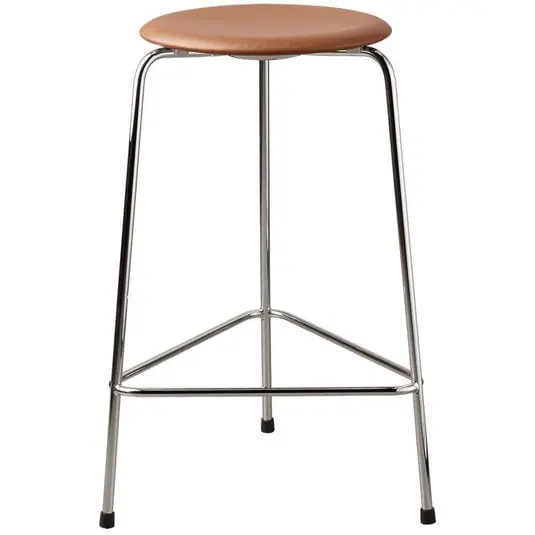 Última Oportunidad High Dot™ Stool Cromo / Nogal - Fritz Hansen