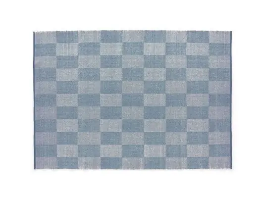 Check Alfombra Small 170x240 Light Blue - HAY Solo Por Tiempo Limitado