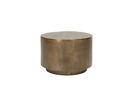 Barato Rota Mesa de sofá H35 Ø50 Antique Brass - House Doctor