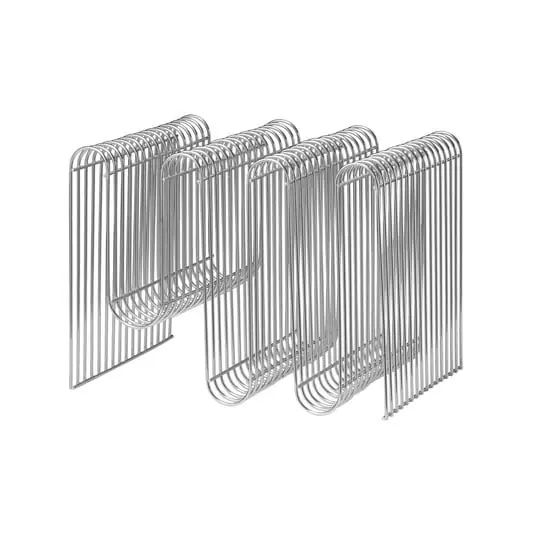 Curva Soporte para Revistas Plata - AYTM Compra Hoy