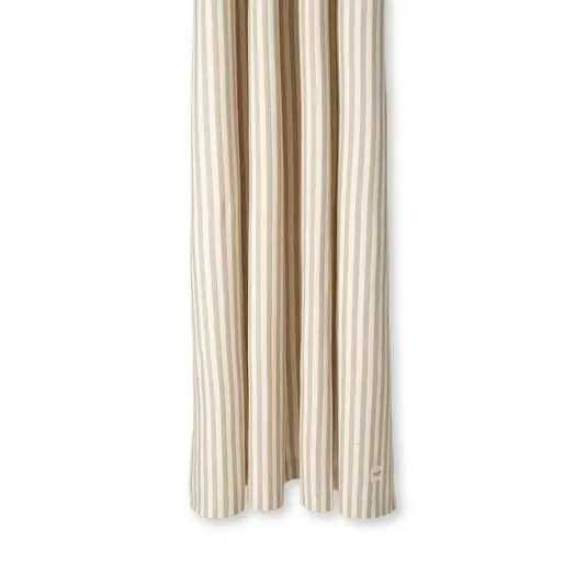 Ordena Ya Chambray Shower Curtain Sand/Off-White - Ferm Living